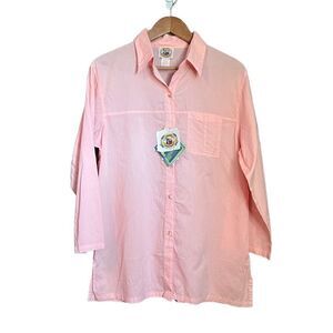 NWT! Pusser’s West Indies light pink  button down shirt‎